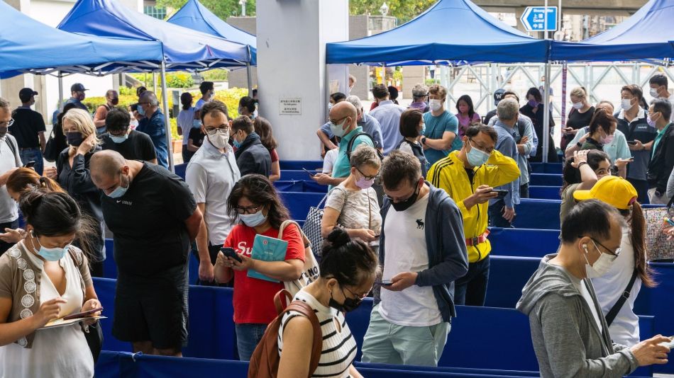 BioNTech Community Vaccination Center As Hong Kong Vaccine Bookings Double
