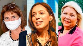 Patricia Bullrcih - María Eugenia Vidal - Lilita Carrió