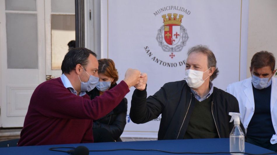Francisco Ratto y Alejandro Krolewiecki