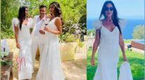 La emoción de Carolina Baldini en la boda de su hijo Gio Simeone: "Los amo"