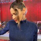 El look de Pampita con pasa al aire que fue furor en La Academia