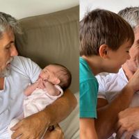 El Chato Prada compartió fotos de su nieta Julieta: "Te amamos"