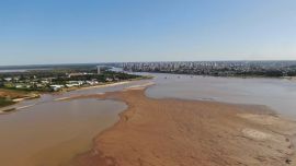 La bajante en el río Paraná lleva más de un año.