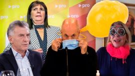Mauricio Macri - Patricia Bullrich - Rodríguez Larreta - Lilita Carrió