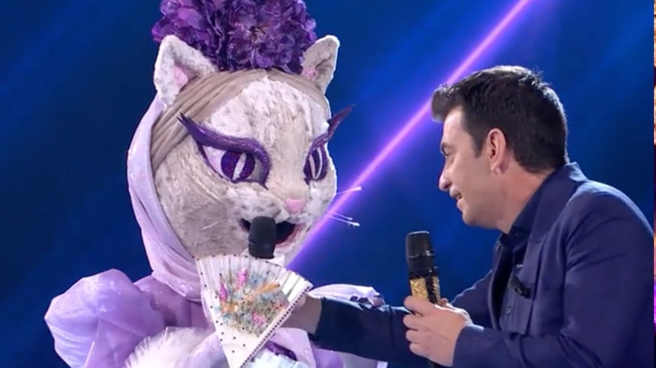  Isabel Presyler debutó en la televisión española en "Mask Singer". Cantó "Waterloo", un clásico de Abba.