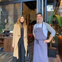 Juliana Awada en las calles porteñas
