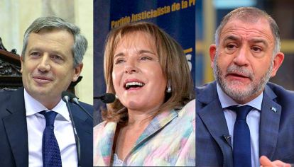 Emilio Monzó - Chiche Duhalde - Luis Juez