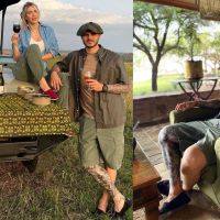 Mauro Icardi le robó el look a su cuñado y roba piropos desde África con Wanda Nara