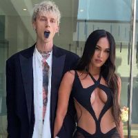 Megan Fox y su novio Machine Gun Kelly