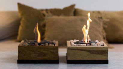Los "fueques" de Esteque están hechos para los amantes del fuego y sirven tanto para decorar un ambiente como para disfrutar del calor o incluso cocinar.
