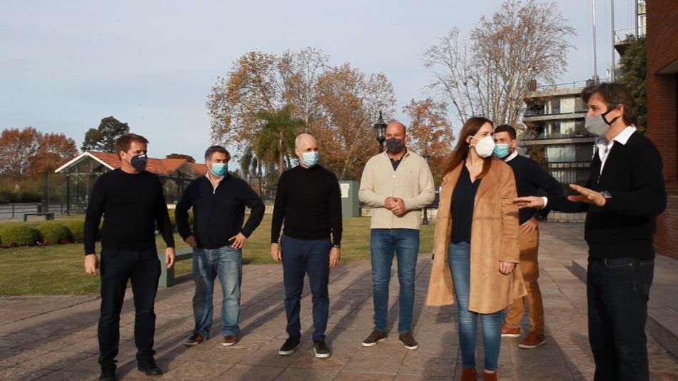 Larreta y Vidal con La Territorial