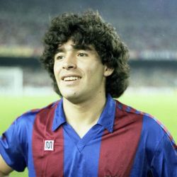 Maradona en Barcelona