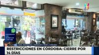 Córdoba volverá a fase 1 por 14 días