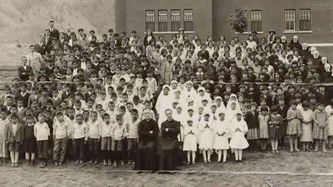 215 bodies of children found on the grounds of a canadian catholic