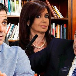Daniel Rafecas - Cristina Kirchner - Eduardo Casal | Foto:cedoc