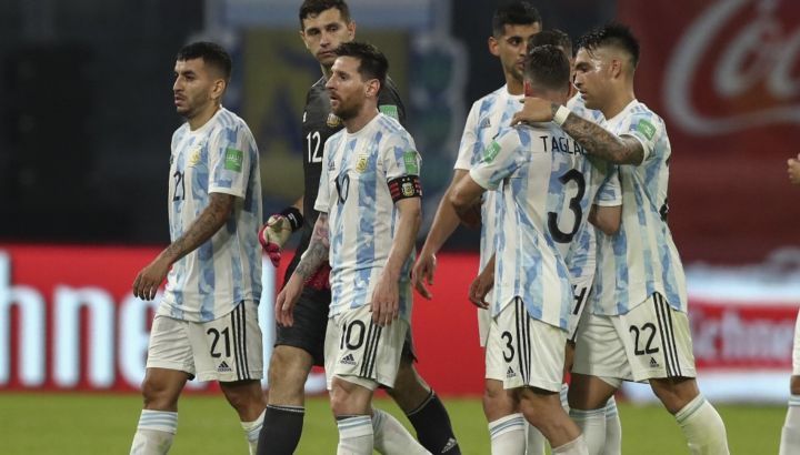 La Selección Argentina visita a Colombia. // NA