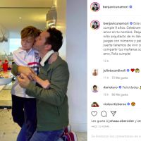 El mensaje de Pampita y Vicuña a Beltrán en el día de su cumpleaños