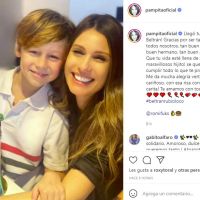 El mensaje de Pampita y Vicuña a Beltrán en el día de su cumpleaños