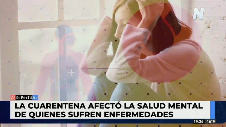 La pandemia empeoró la salud mental de las personas con patologías crónicas