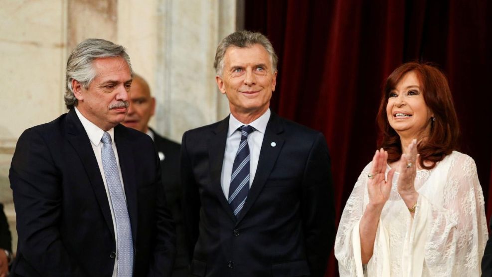 Alberto Fernández Cristina Kirchner Mauricio Macri g_20210609