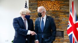 U.K. PM Johnson Hosts U.S. President Joe Biden Ahead Of G-7 Summit