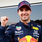 Checo Pérez y su primer triunfo con el equipo Red Bull de F1