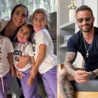 El reencuentro de Martín Baclini con las hijas de Cinthia Fernández