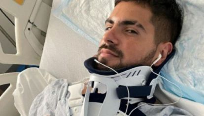 El drama de Fer Vázquez el líder de Rombai: "Me quebré la espalda, 7 vértebras, el hombro y 3 costillas"