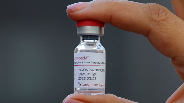 Vacuna Convidecia, de Cansino Biologics.