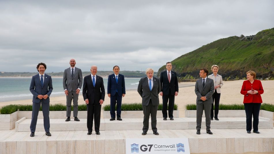 First Day Of G-7 Leaders Summit