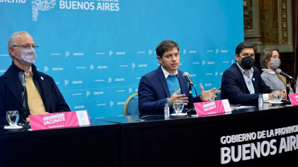 Axel Kicillof anunció aperturas para la Provincia de Buenos Aires.