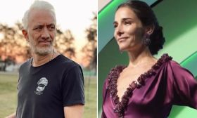 Andy Kusnetzoff y Juana Viale