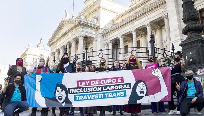 Ellas. La medida lleva el nombre de las militantes históricas Diana Sacayán y Lohana Berkins.