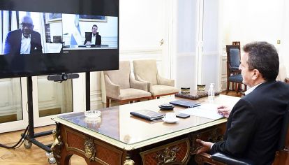Diálogo. Massa es un canal habitual con el país norteamericano.