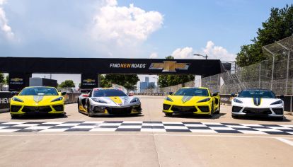 Chevrolet presentó un Corvette inspirado en las carreras