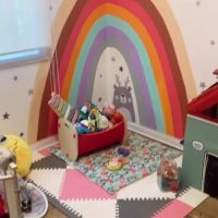 Eugenia Tobal refaccionó el cuarto de su hija Ema, al cumplir 18 meses