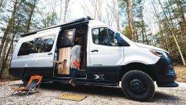 El motorhome se destaca por sus buenas dimensiones.