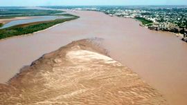 Una de las provincias más afectadas por la bajante del Paraná es Santa Fe, donde el río cayó a su nivel mínimo en siete meses.
