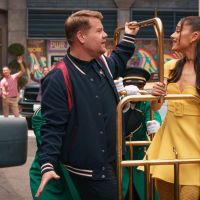 Fin de las restricciones en Nueva York: así fue el impresionante musical de Ariana Grande y James Corden