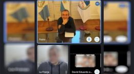 Filtran un video porno en charla virtual del intendente de Rosario 20210616