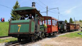 Hace 150 años, el 21 de mayo de 1871, comenzó a funcionar en Suiza el primer tren de montaña de Europa.