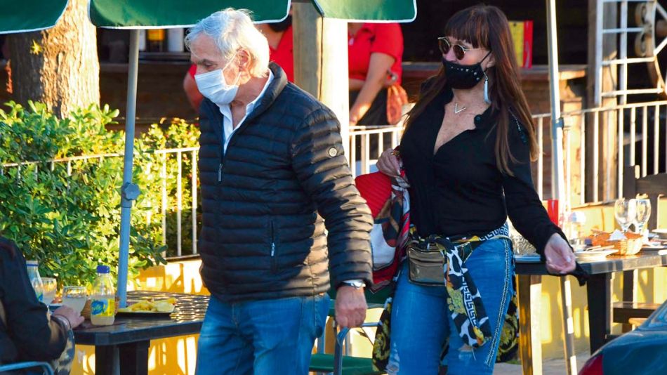 Moria Casan y Pato Galmarini: primeras fotos de la pareja