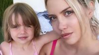 Wanda Nara mostró a Isabella Icardi jugando con su nuevo amigo: "Isi y Taquito"