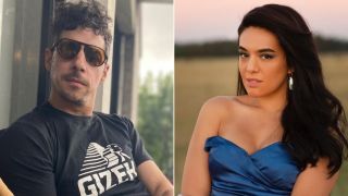 Esteban Lamothe y Angela Leiva