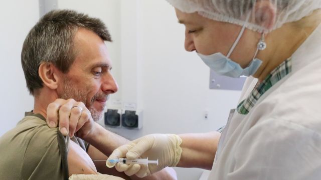 Vacunación Moscú