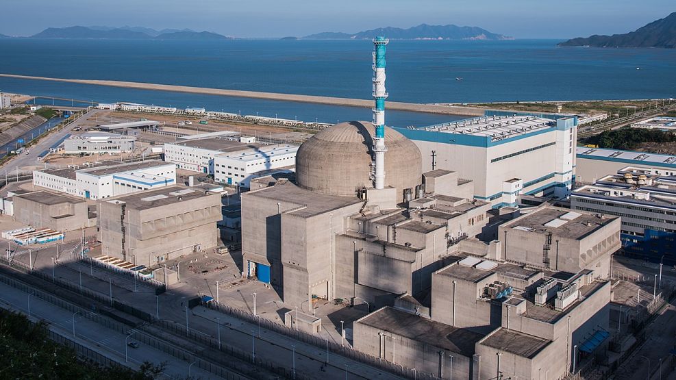 La planta de energía de Taishan, en China, quedó envuelta en versiones de "riesgo nuclear inminente". Las autoridades chinas lo desmienten.
