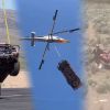 Toyota Hilux lanzada desde helicóptero