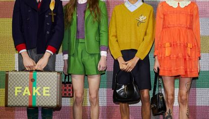 Con estas zapatillas de 1.000 dólares Gucci presenta un nuevo material sustentable