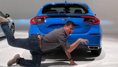 Se filtran tres imágenes claves del nuevo Honda Civic hatchback