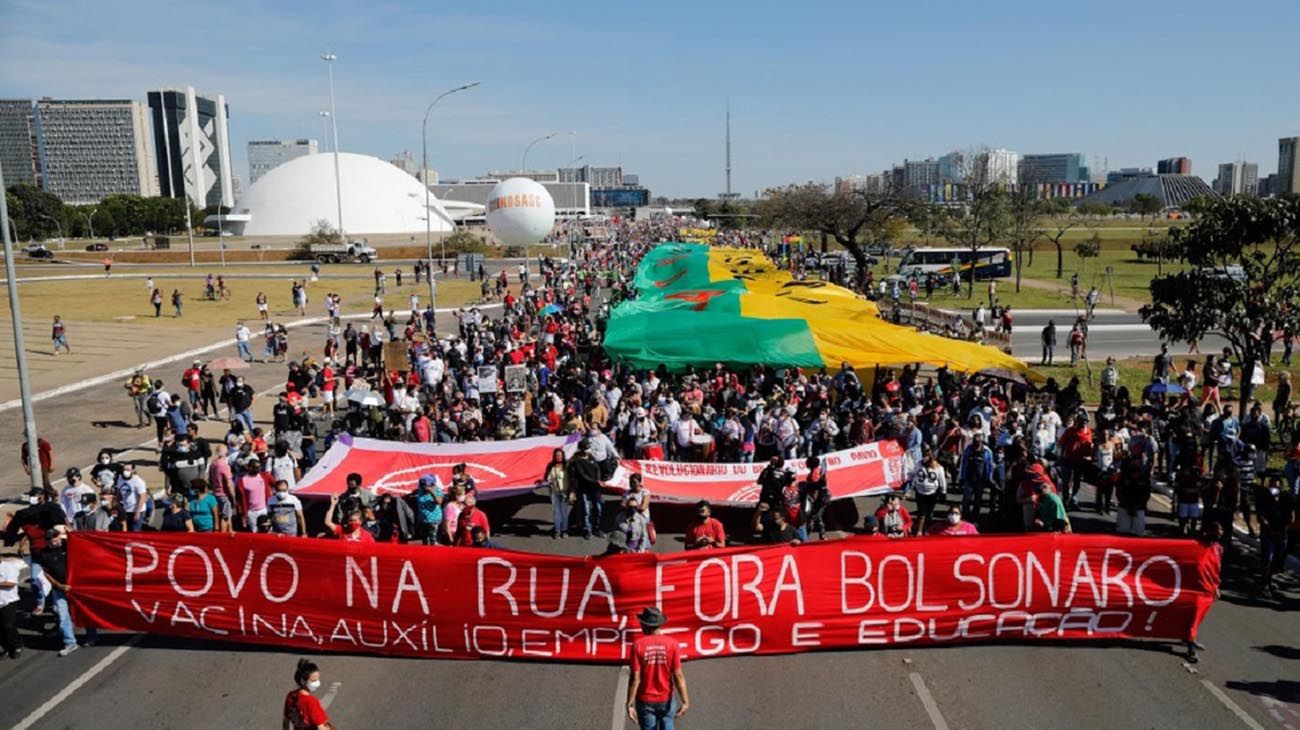 Protestas contra Bolsonaro 